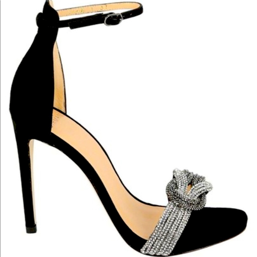 Authentic Alexandre Birman Vicky Knot Crystal Sandal